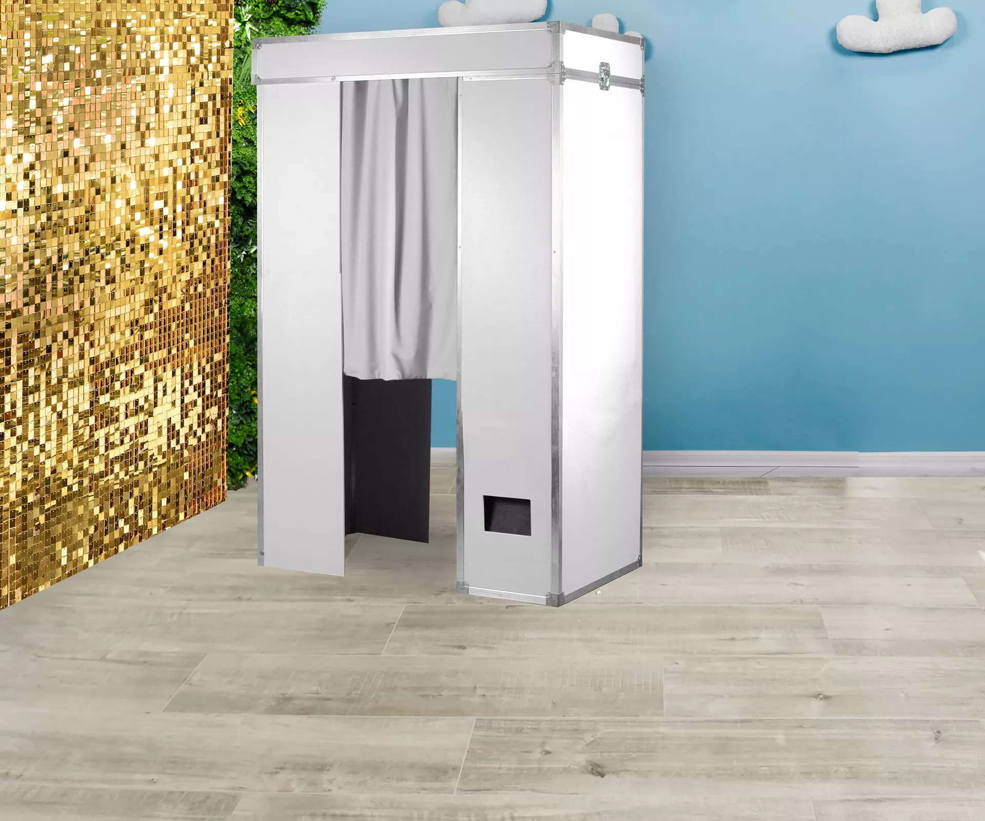 Outdoor Fotoautomat - in wieß